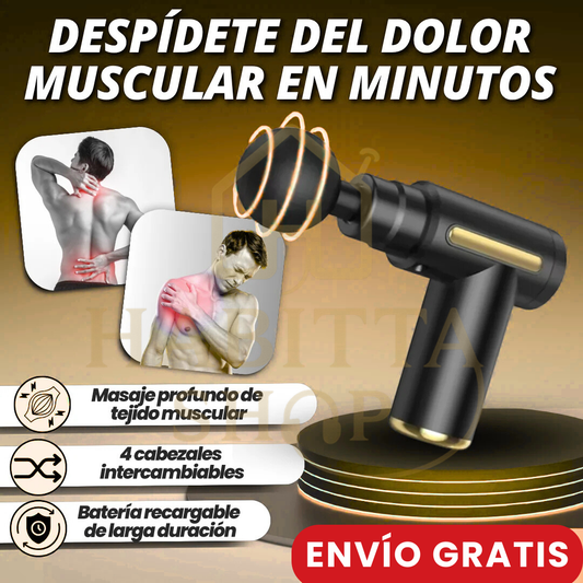 DeepRelief X – Pistola de Masaje Muscular de Tejido Profundo – Oferta Especial
