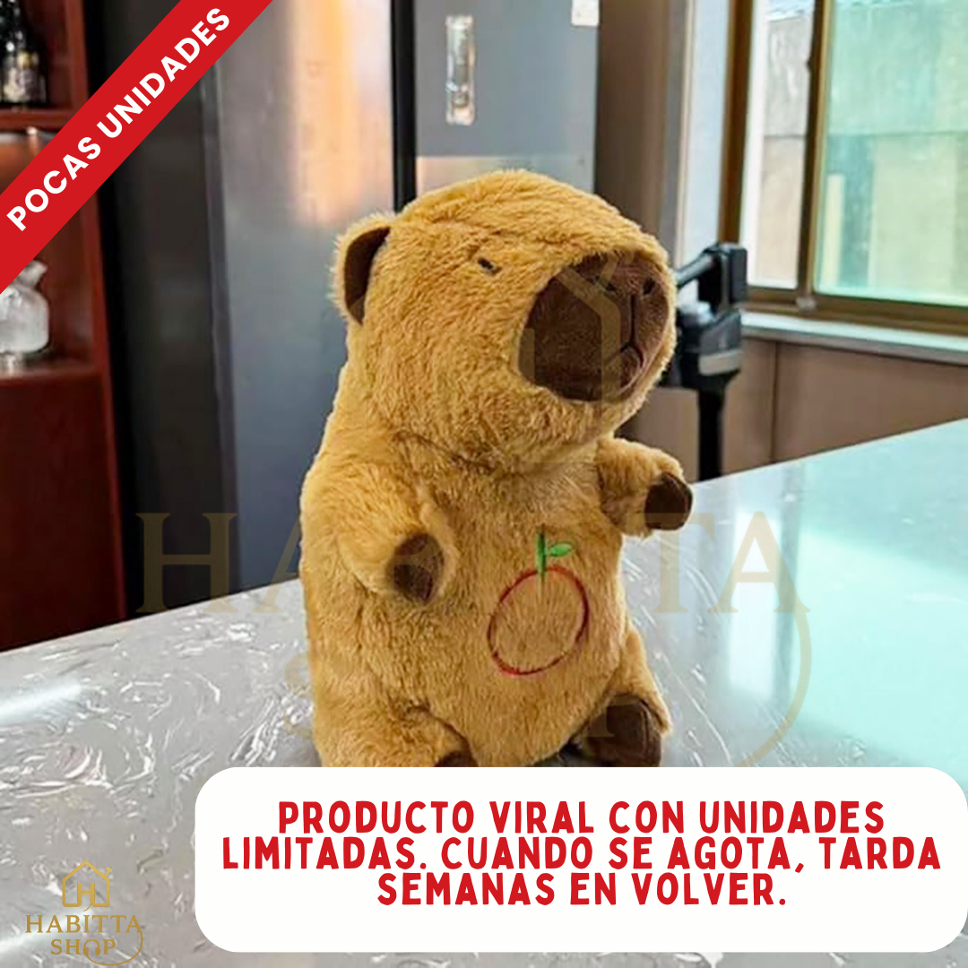 CapyBreath X – Peluche Capibara con Respiración y Música – Compra ahora